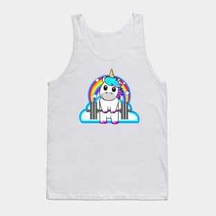 Unicorn lifting Tank Top